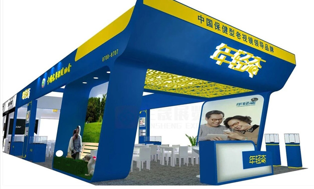 【兰晟展览】眼镜展会设计搭建案例，多种风格展台