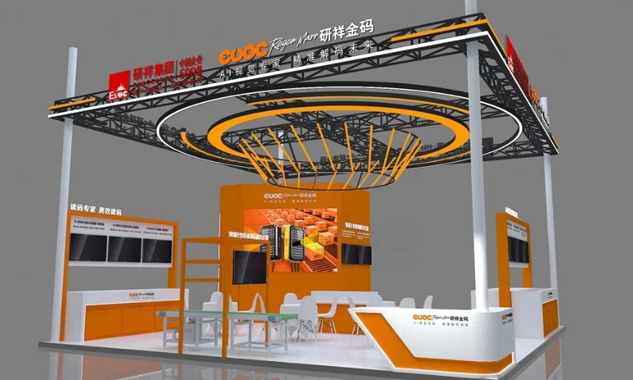 100㎡+大型展台设计精选案例，让空间更有气场—兰晟展览